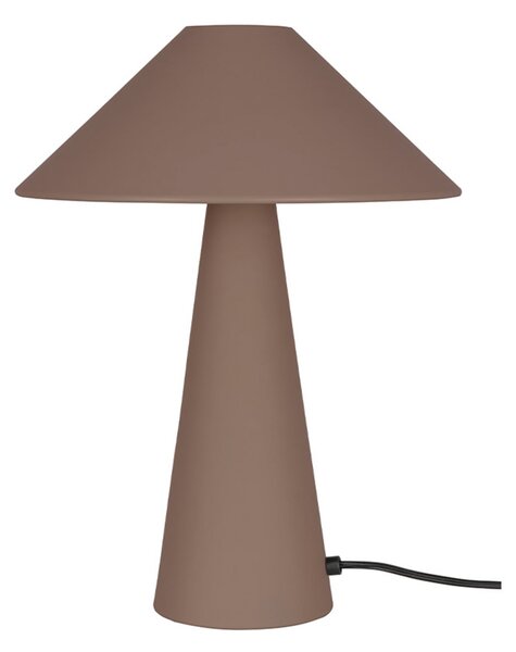 Globen Lighting Настолна лампа Cannes, кафява, височина 40 cm, Кафяв / ръждив, Дневна/трапезария, Метал, Скандинавски
