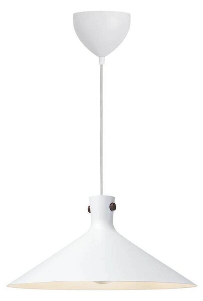 Nordlux Висяща лампа Dorina, бяла, Ø 45 cm, метал, Затъмняване, Бял, Дневна/трапезария, Метал, Скандинавски