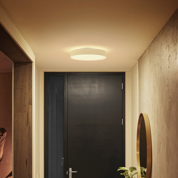 Philips Hue Enrave LED осветление за таван 38,1 см бяло, Затъмняване, Бял, Дневна/трапезария, Метал, Модерен