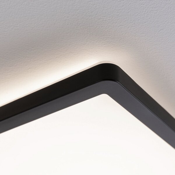 Paulmann Панел Atria Shine Panel 3 стъпки черен 830 42x42, Затъмняване, Черен, Дневна/трапезария, Пластмаса, Модерен