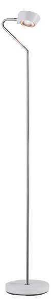 Paulmann 70920 - LED/7,5W Димируема подова лампа RAMOS 230V бяла/лъскав хром