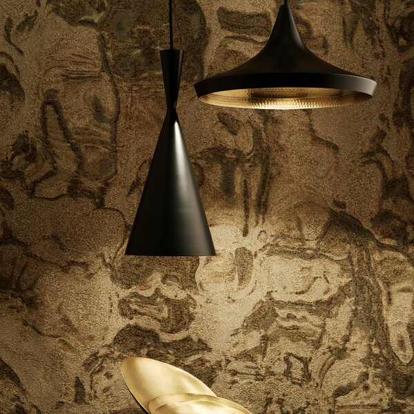 Tom Dixon Beat Tall LED висящо осветление, черно, Затъмняване, Черен, Дневна/трапезария, Метал, Дизайн