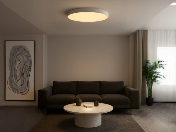 LED плафон LED/200W/230V 3000/4000/6500K, диаметър 100 см, бял