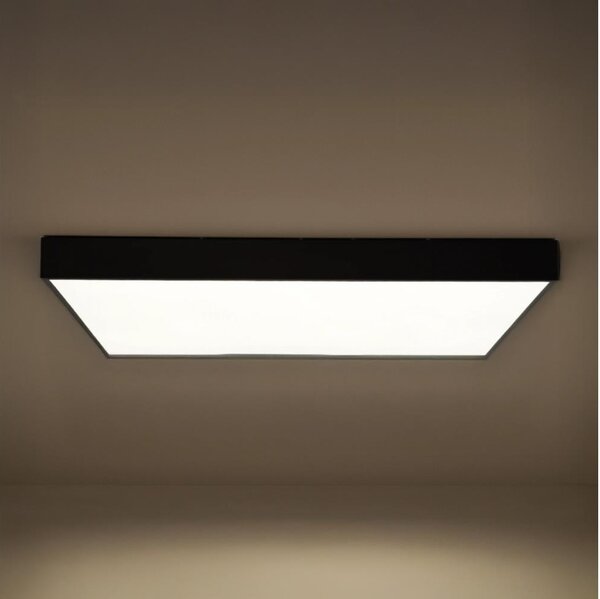 LED таванно осветително тяло LED/340W/230V 3000/4000/6500K 100x100 cm черно