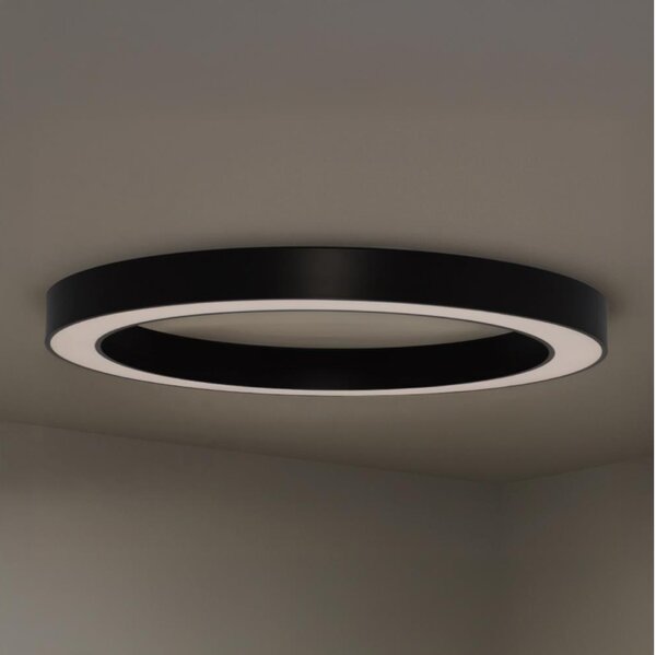 LED таванно осветително тяло LED/115W/230V 3000/4000/6500K Ø 120 см черно