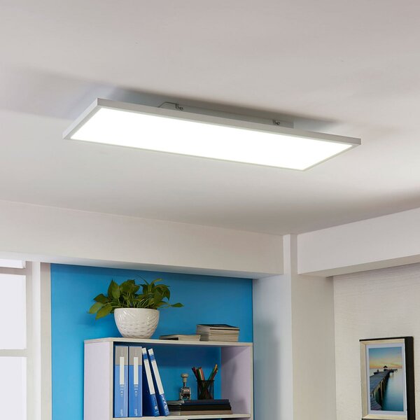 Arcchio LED панел Philia, CCT, 80 cm x 29,5 cm, Затъмняване, Бял, Дневна/трапезария, Пластмаса, Модерен
