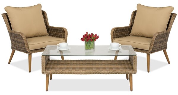 Градински мебели Bilbao Terrace Garden Point кафяви
