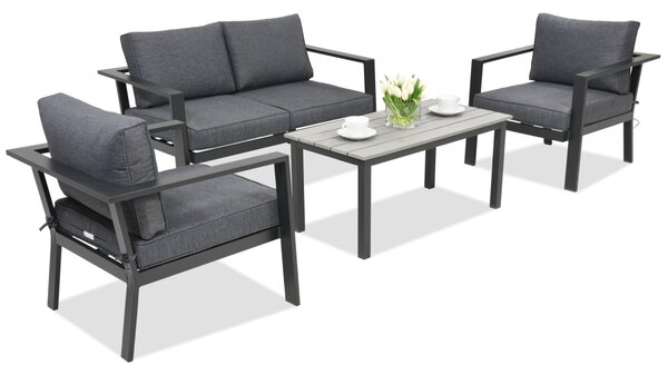 Алуминиеви градински мебели Sydney Coffee 4 Garden Point антрацит