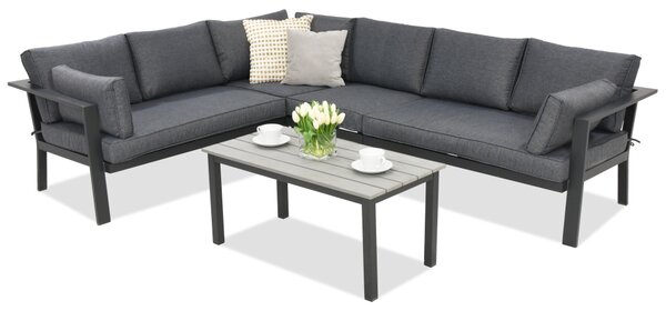Алуминиева градинска мебел Sydney Corner Garden Point антрацит