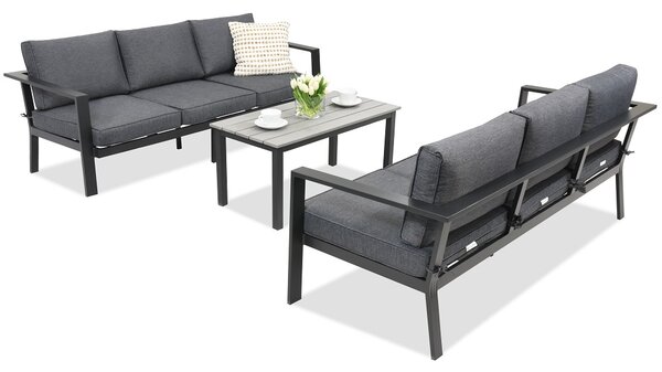 Алуминиеви градински мебели Sydney Coffee Comfort 6 Garden Point антрацит
