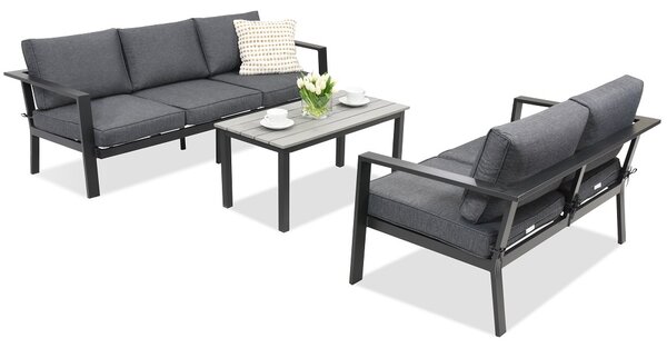 Алуминиева градинска мебел Sydney Coffee Comfort 5 Garden Point антрацит