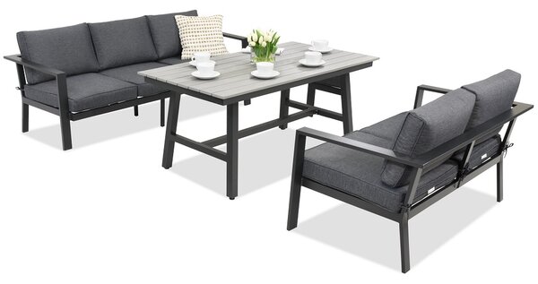 Комплект мебели Sydney Apetito Comfort 5 Garden Point антрацит