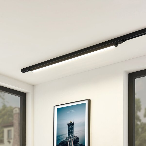 Arcchio LED релсов светильник Harlow, черен, 109 cm, 4000 K, Черен, кабинет / офис, Алуминий, Модерен