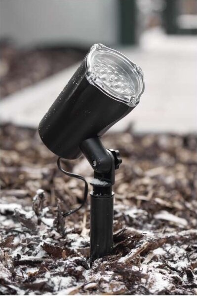 LED Екстериорен Коледен проектор LED/3,6W/230V IP44 студено бял