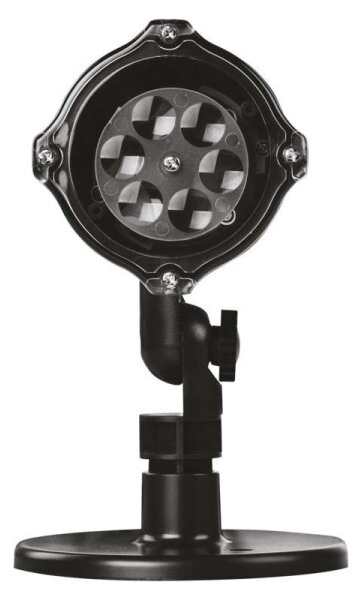 LED Екстериорен Коледен проектор LED/3,6W/230V IP44 студено бял