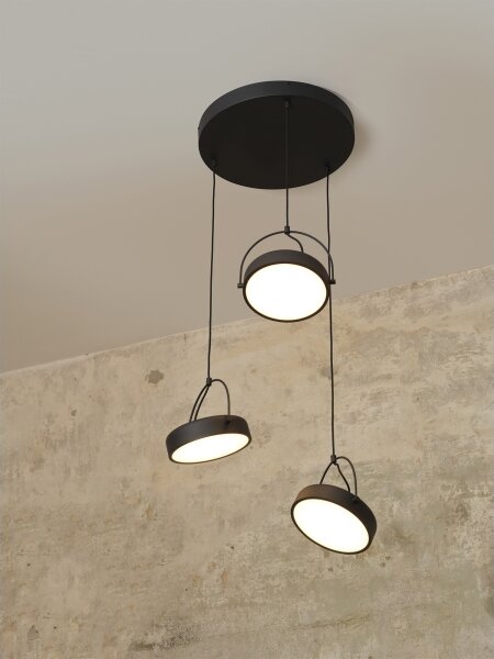 Osram - LED полилей на кабел DECOR PUCK 3xLED/12W/230V CRI 90 черен