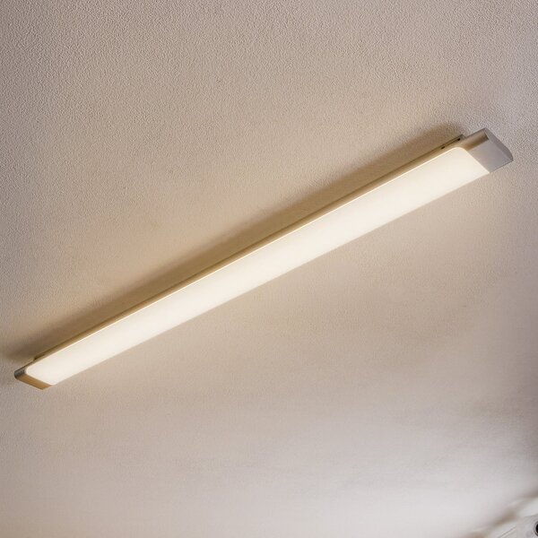 Arcchio LED осветление за таван Vinca, 120 cm, 3 450 lm, 4 000 K, Металик, кабинет / офис, Пластмаса, Модерен