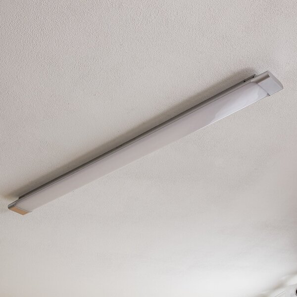 Arcchio LED осветление за таван Vinca, 120 cm, 3 450 lm, 4 000 K, Металик, кабинет / офис, Пластмаса, Модерен