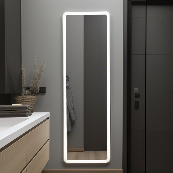 Brilagi - Стоящо огледало ELEGANZA LED/42W/230V 160x50 cm IP44 CRI 90 димируемо + CCT