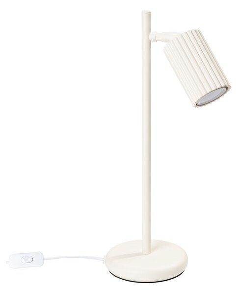 Кремава настолна лампа (височина 43 cm) Gleam – Sollux