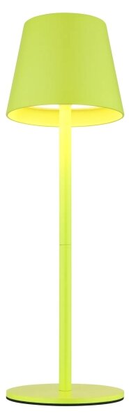 Globo 58488NG-LED Сензорно димируема акумулаторна външна настолна лампа VANNIE 3W/5V IP54 1800mAh зелена