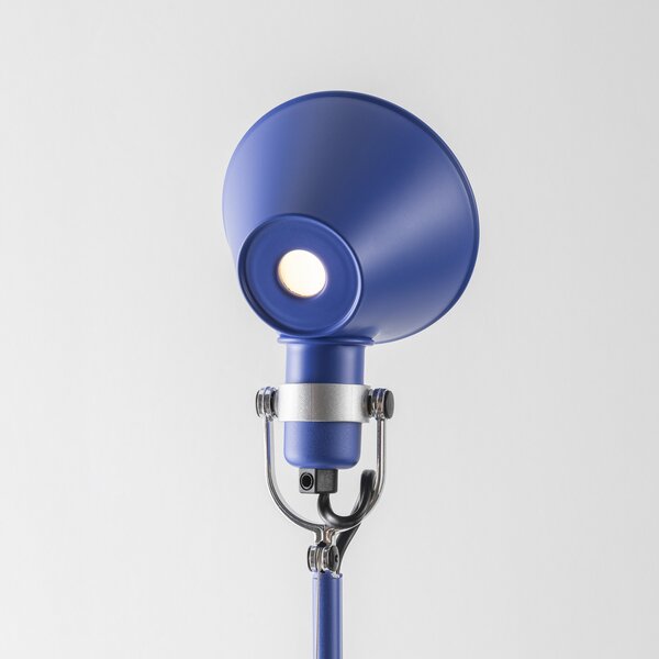 Artemide настолна лампа Tolomeo Micro, синя, Син, кабинет / офис, Метал, Дизайн