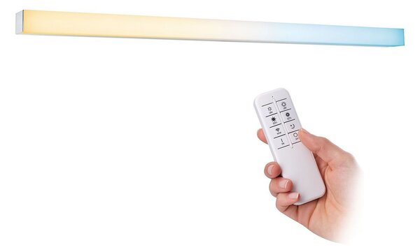 Paulmann HomeSpa Tova LED светлина за огледало, 90 cm, Затъмняване, Бял, Баня, Метал, Модерен
