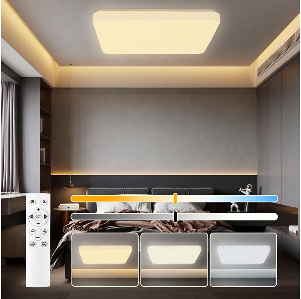 Brilagi - Димируемо LED таванно осветително тяло MILKY WAY LED/24W/230V 3000-6500K +дистанционно