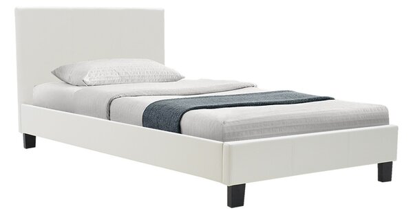 Единично легло 100x200 см Nevil 141 Бял мат