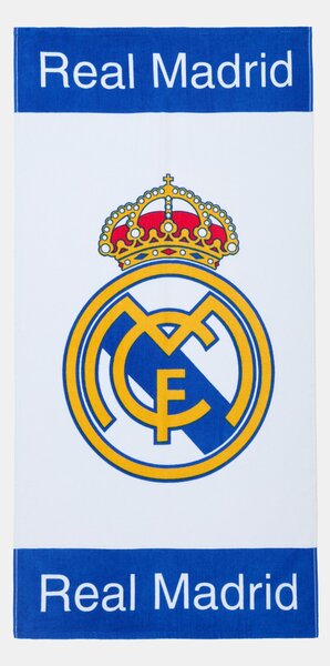 Sinsay - Памучна кърпа за баня с десен Real Madrid - нави