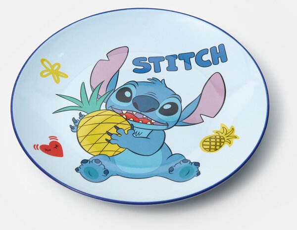 Sinsay - Керамична чиния Lilo & Stitch - многоцветен