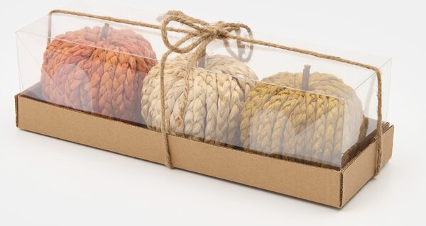 Sinsay - Комплект декоративни тикви 3 pack - бежово