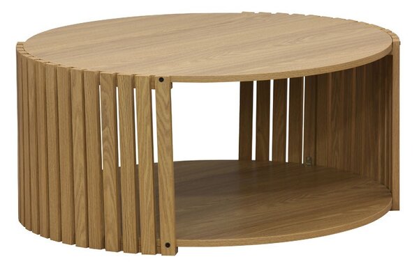 Масичка за кафе Heavenly MDF цвят естествено дърво D83x38см
