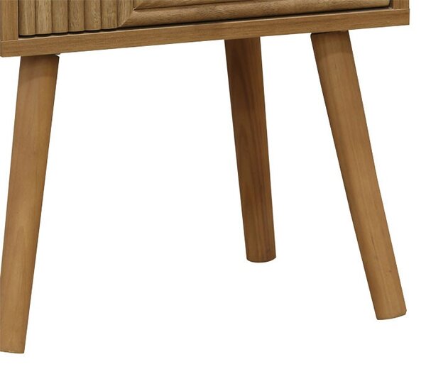 Нощно шкафче Historic с 2 чекмеджета, цвят естествено дърво 37.5x32x54см