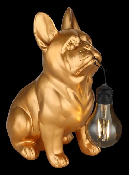 Globo 36333G - LED соларно осветително тяло LED/0,06W/3V IP44 златно куче