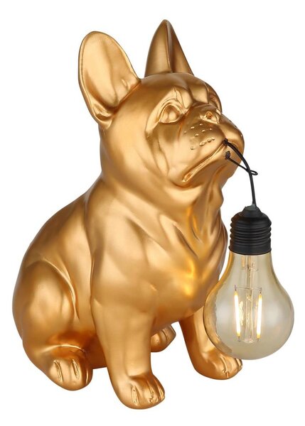 Globo 36333G - LED соларно осветително тяло LED/0,06W/3V IP44 златно куче