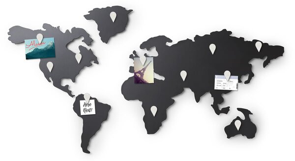 UMBRA Декорация за стена “MAPPIT“ - с магнитна повърхност