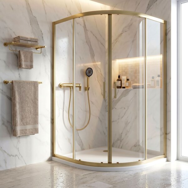 Смесител за душ Rea Hunter Brushed Gold
