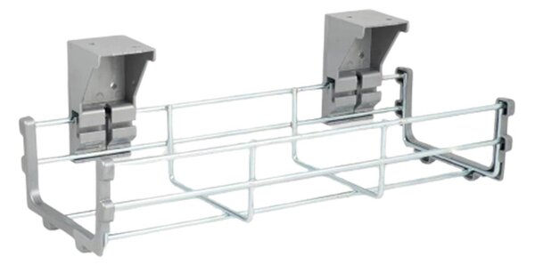 Метален канал за кабели - кошница 0.6 m, сив