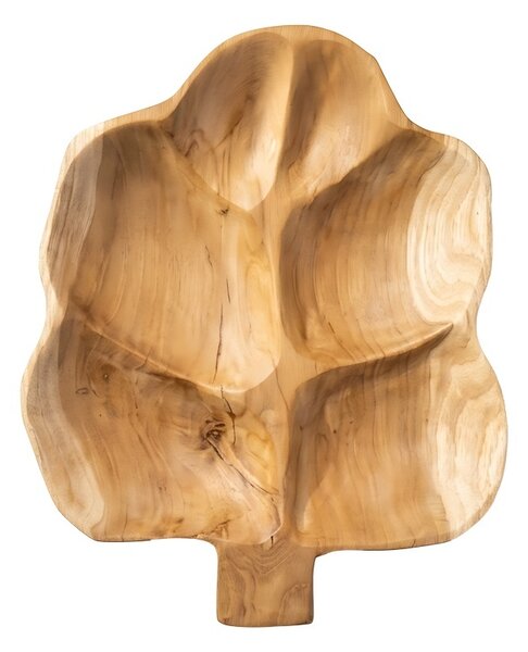 Декоративна чиния „Feya“, Natural, 30x18x5 см