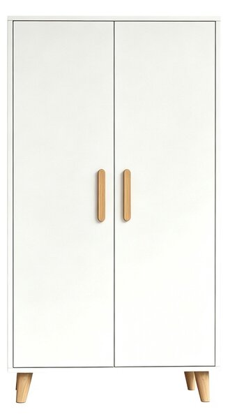 Шкаф „Тамера“, бял, 30x60x120 см