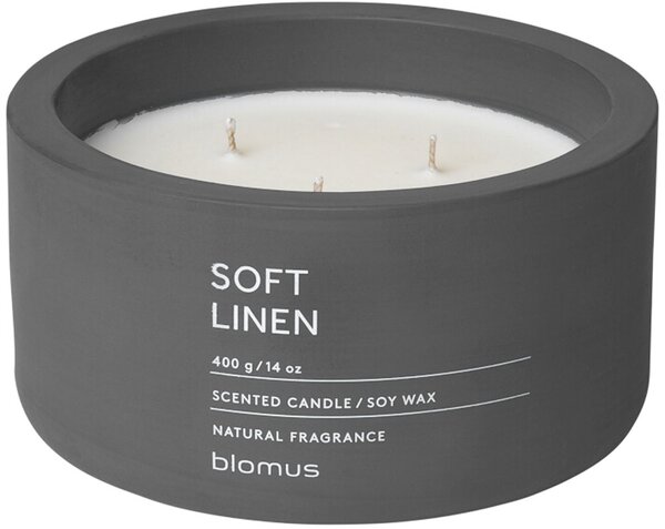 BLOMUS Ароматна свещ FRAGA, размер XL - аромат Soft Linen - цвят Magnet