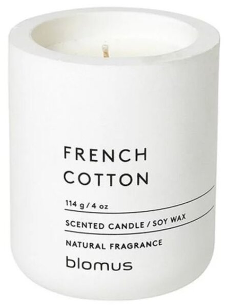 BLOMUS Ароматна свещ FRAGA размер S - цвят Lily White - аромат French Cotton