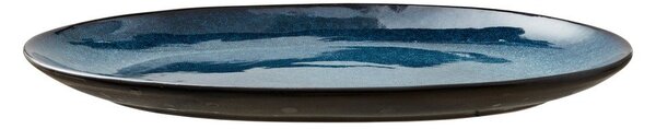 Черна/синя глинена чиния Gastro Dark Blue/Black – Bitz