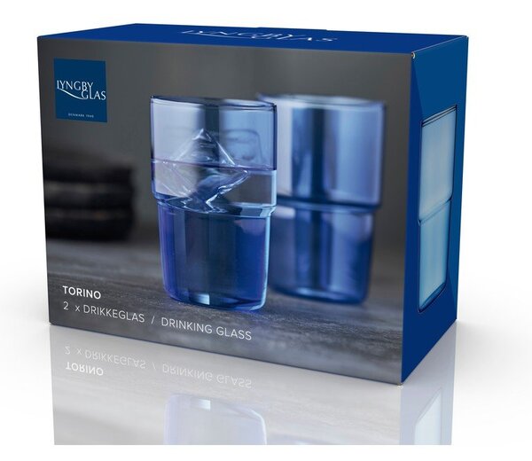 Стъклени чаши в комплект от 2 бр. 400 ml Torino – Lyngby Glas