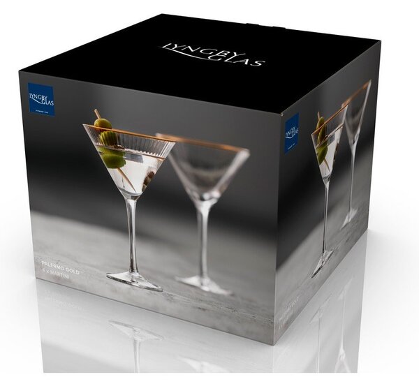 Чаши за коктейли в комплект от 4 бр. 250 ml Palermo – Lyngby Glas