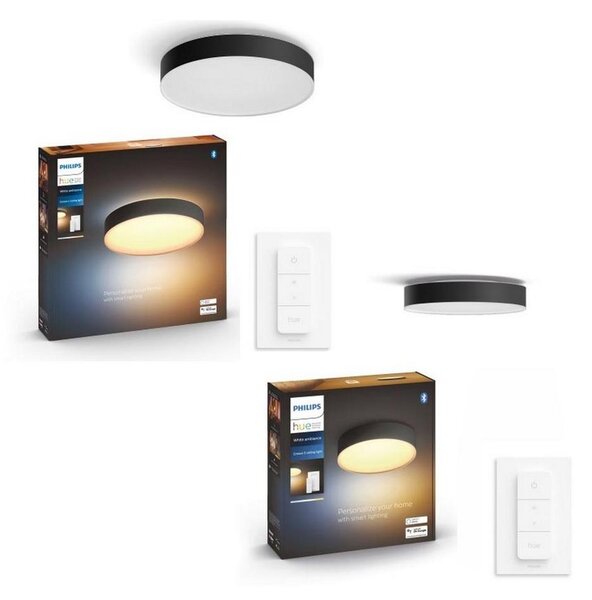 Philips -КОМПЛЕКТ 1x димируема LED лампа Hue ENRAVE 33,5W/230V + 1x димируема лампа 9,6W + дистанционно управление
