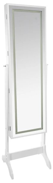 Огледало с място за съхранение atmosphera Bettany, 156 cm, LED, MDF