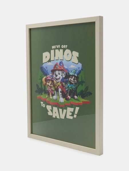 Sinsay - Плакат в рамка PAW Patrol Dino Movie - многоцветен