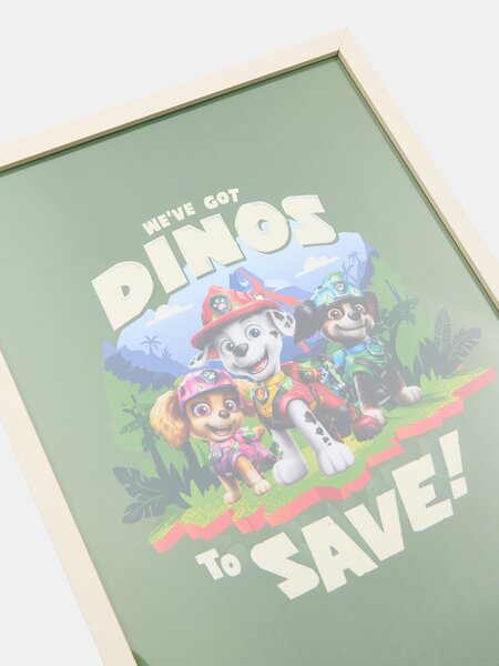 Sinsay - Плакат в рамка PAW Patrol Dino Movie - многоцветен